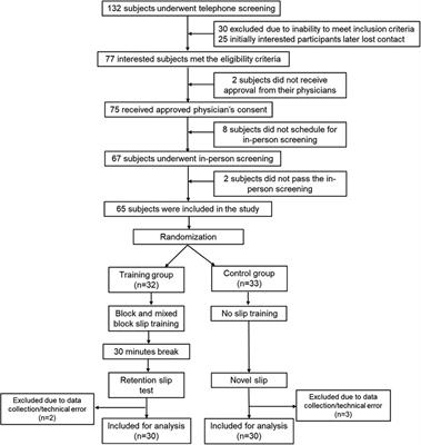 Motor adaptation and immediate retention to overground gait-slip perturbation training in people with chronic stroke: an experimental trial with a comparison group